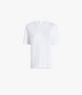 Luxe Seamed Short Sleeve | White in white