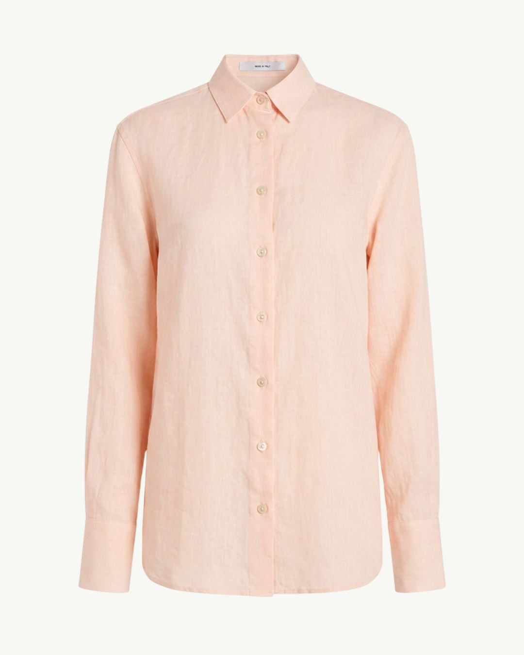 Linen Oversized Mens Shirt | Quartz