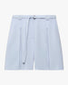 Fluid Pleated Short | French Blue