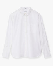 Mens Poplin Shirt | White