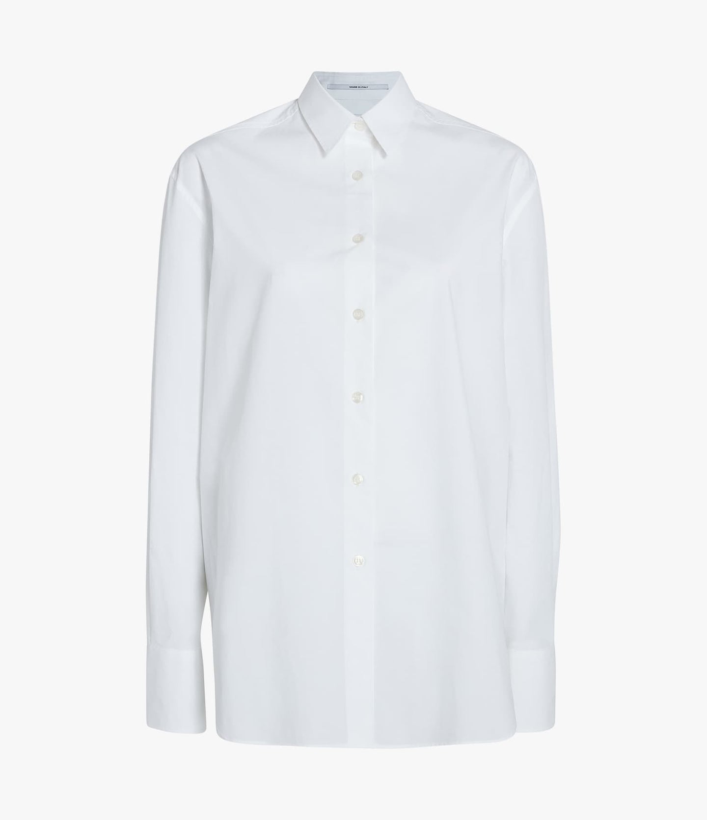 Another Tomorrow Men’s Shirt in White – Cotton Women's Top