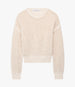 Open Knit Crewneck | Ecru