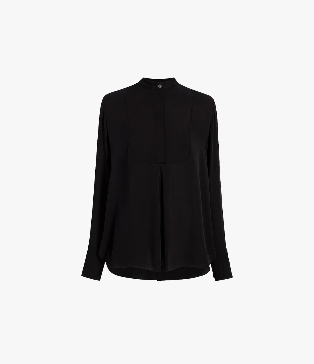Tuxedo Blouse | Black