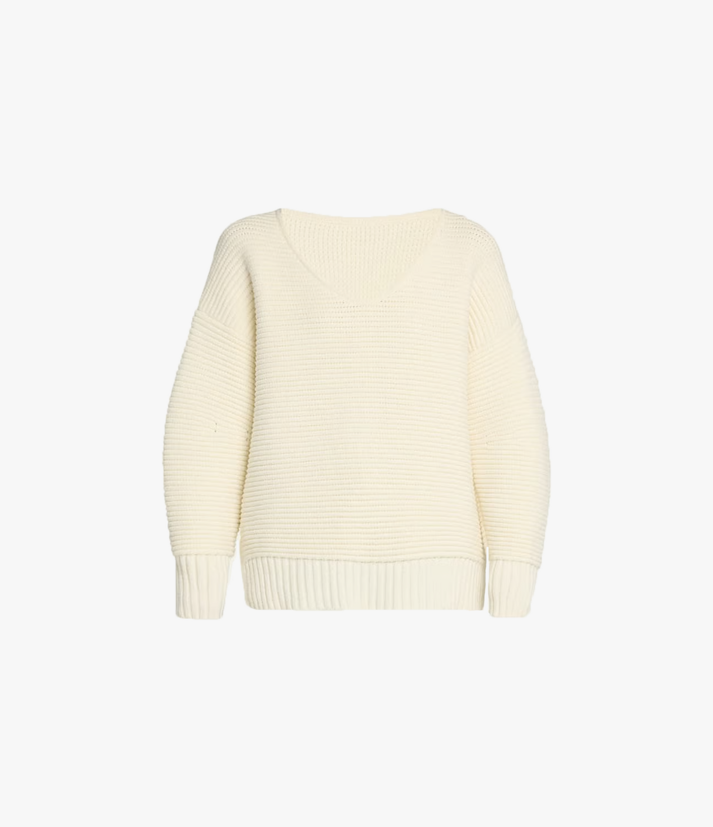 Ottoman Reversible Chunky Sweater | Cream