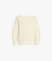Ottoman Reversible Chunky Sweater | Cream