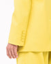 Another Tomorrow Oversized Blazer in Bright Chartreuse – Wool Women's Jacket