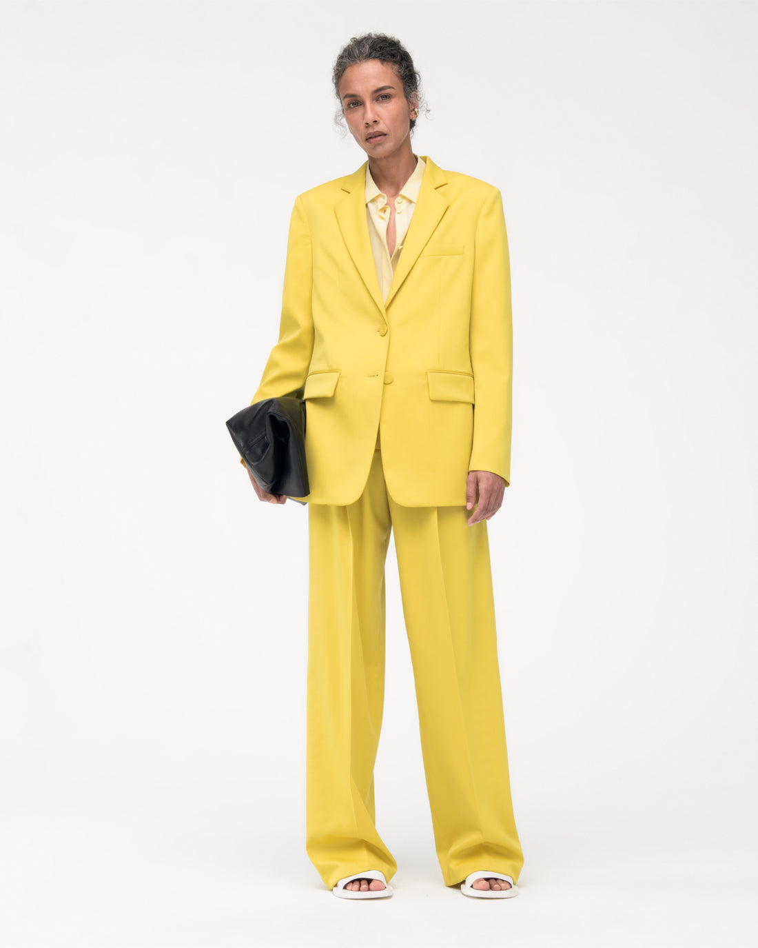 oversized dress jacket Oversized Wide Shoulder Suit Jacket CANALIS STUDIOS