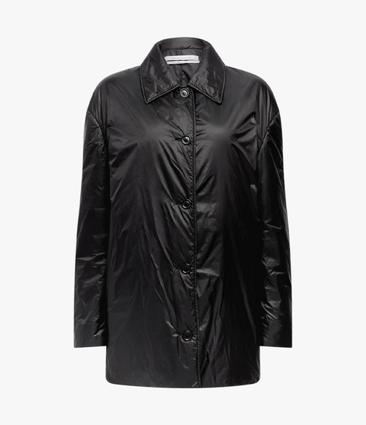 Padded Balmacaan | Black – Another Tomorrow