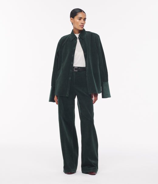 Patch Pocket Corduroy Pant | Pine