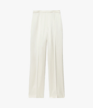 Pintuck Trouser | Cream