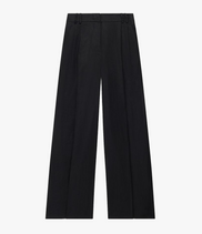 Summer Pleated Trouser | Black