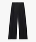 Summer Pleated Trouser | Black in black