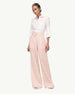 Linen Pleated Trouser | Quartz