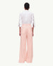 Linen Pleated Trouser | Quartz