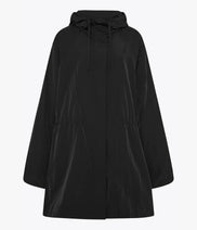 Recycled Nylon Anorak | Black