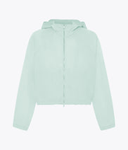 Recycled Nylon Short Blouson | Aquamarine