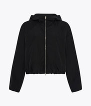 Recycled Nylon Short Blouson | Black