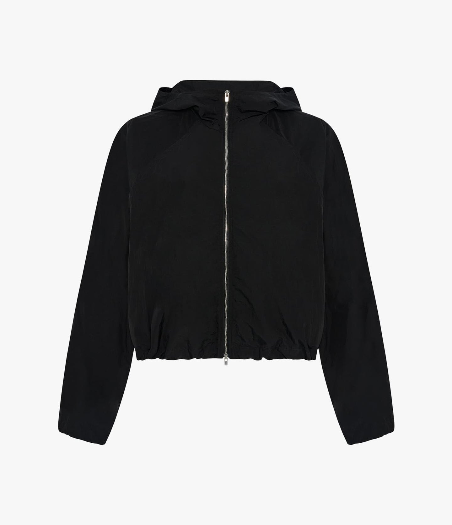 Recycled Nylon Short Blouson | Black