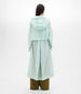 Recycled Nylon Trench | Aquamarine