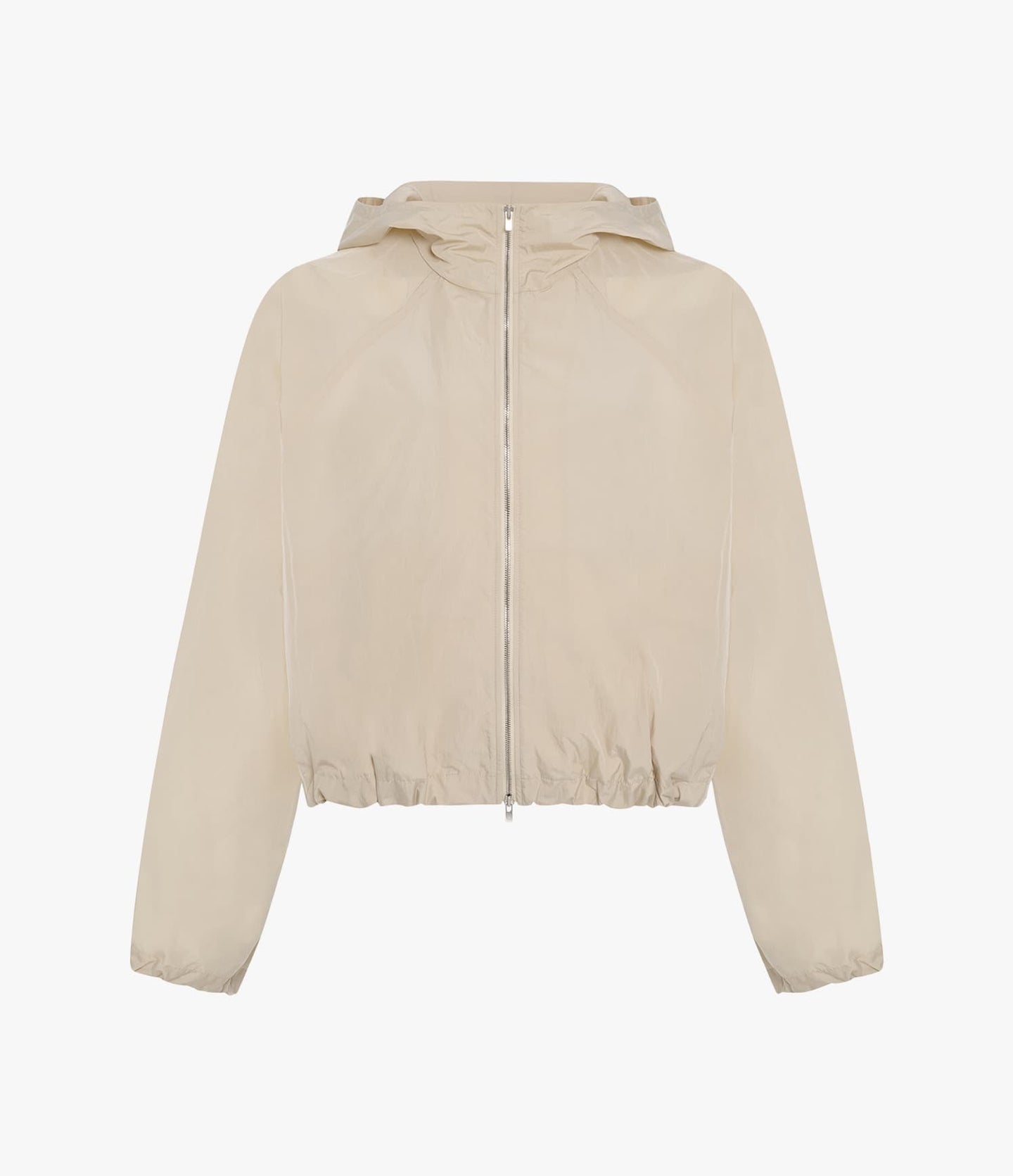 Recycled Nylon Short Blouson | Sand