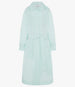 Recycled Nylon Trench | Aquamarine
