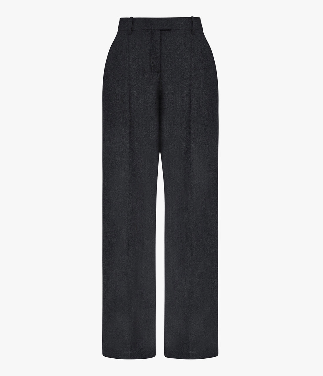 Relaxed Wide Leg Pant | Charcoal Melange