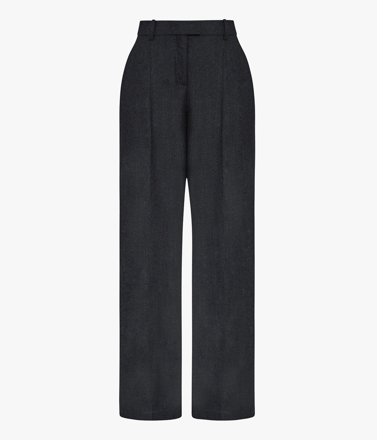 Relaxed Wide Leg Pant | Charcoal Melange