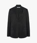 Another Tomorrow Wool Relaxed Blazer in Black – Wool Women's Jacket