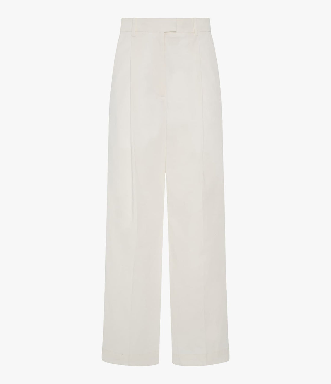 Relaxed Wide Leg Pant | Off White