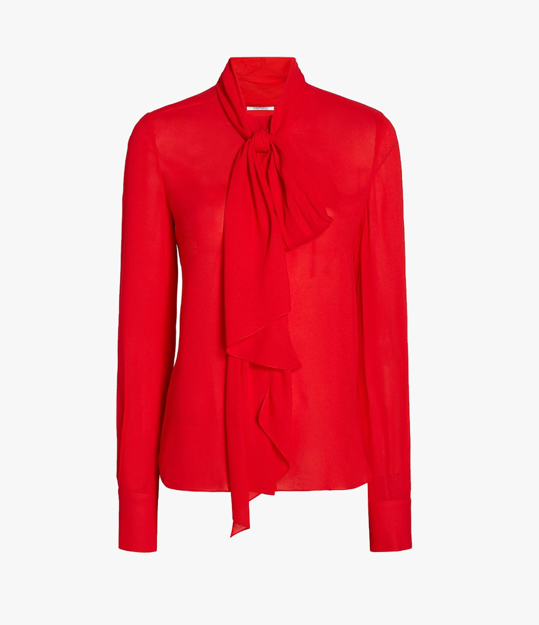 Bow Blouse - Resale | Fire Red