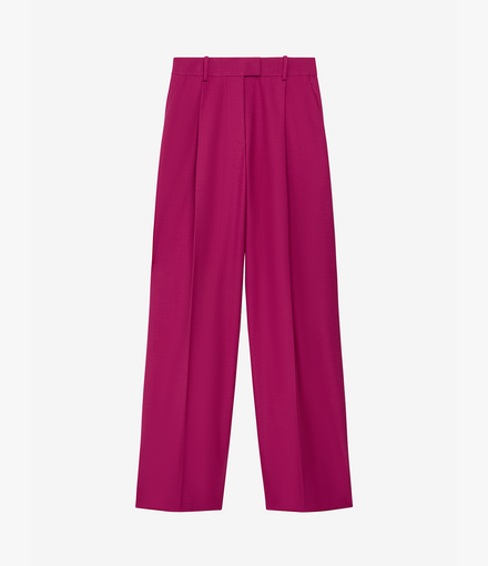 Relaxed Wide Leg Pant - Resale | Magenta