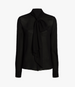 Bow Blouse - Resale | Black