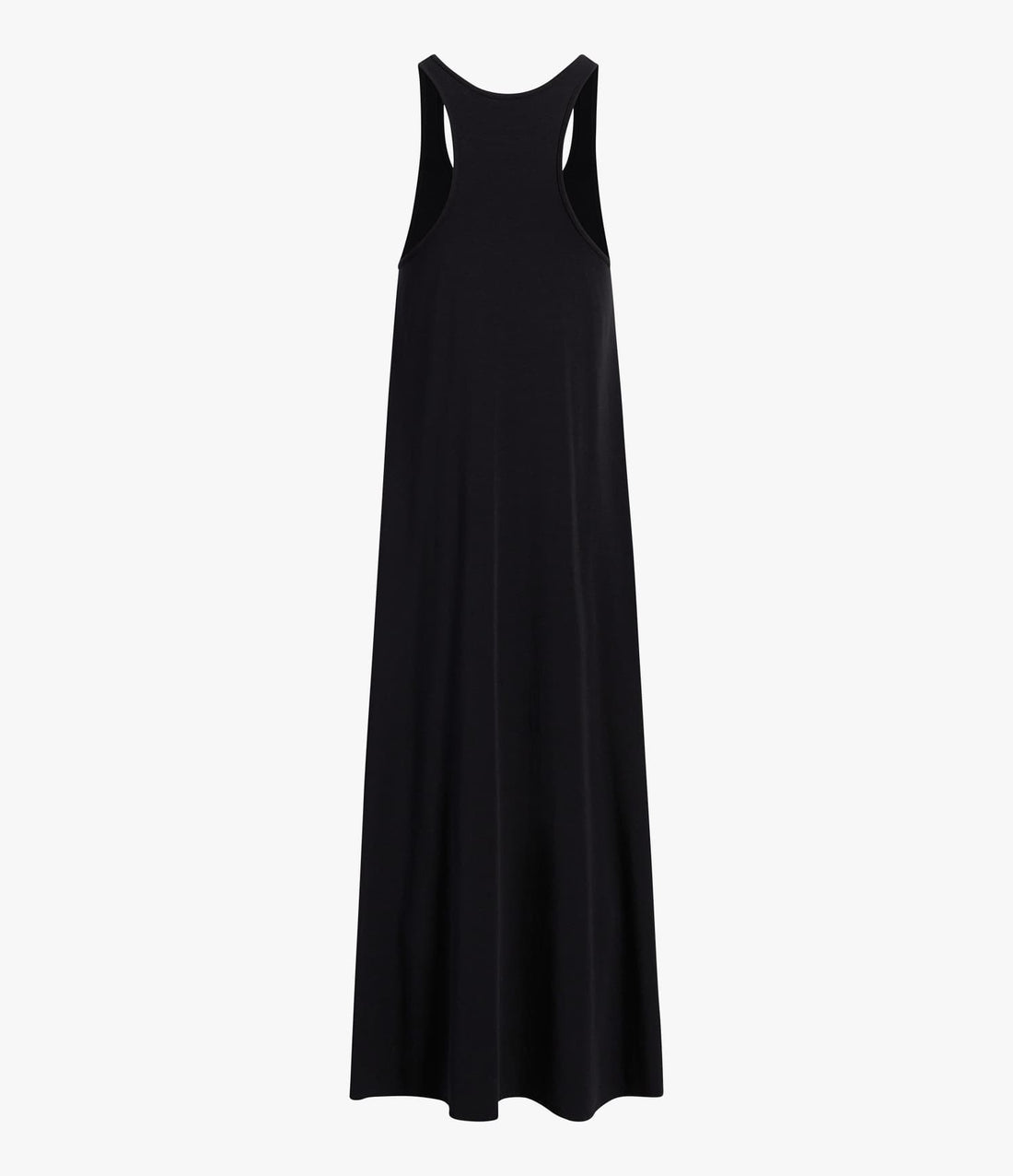 Another Tomorrow Racerback Dress in Black – Cotton Women's Dress
