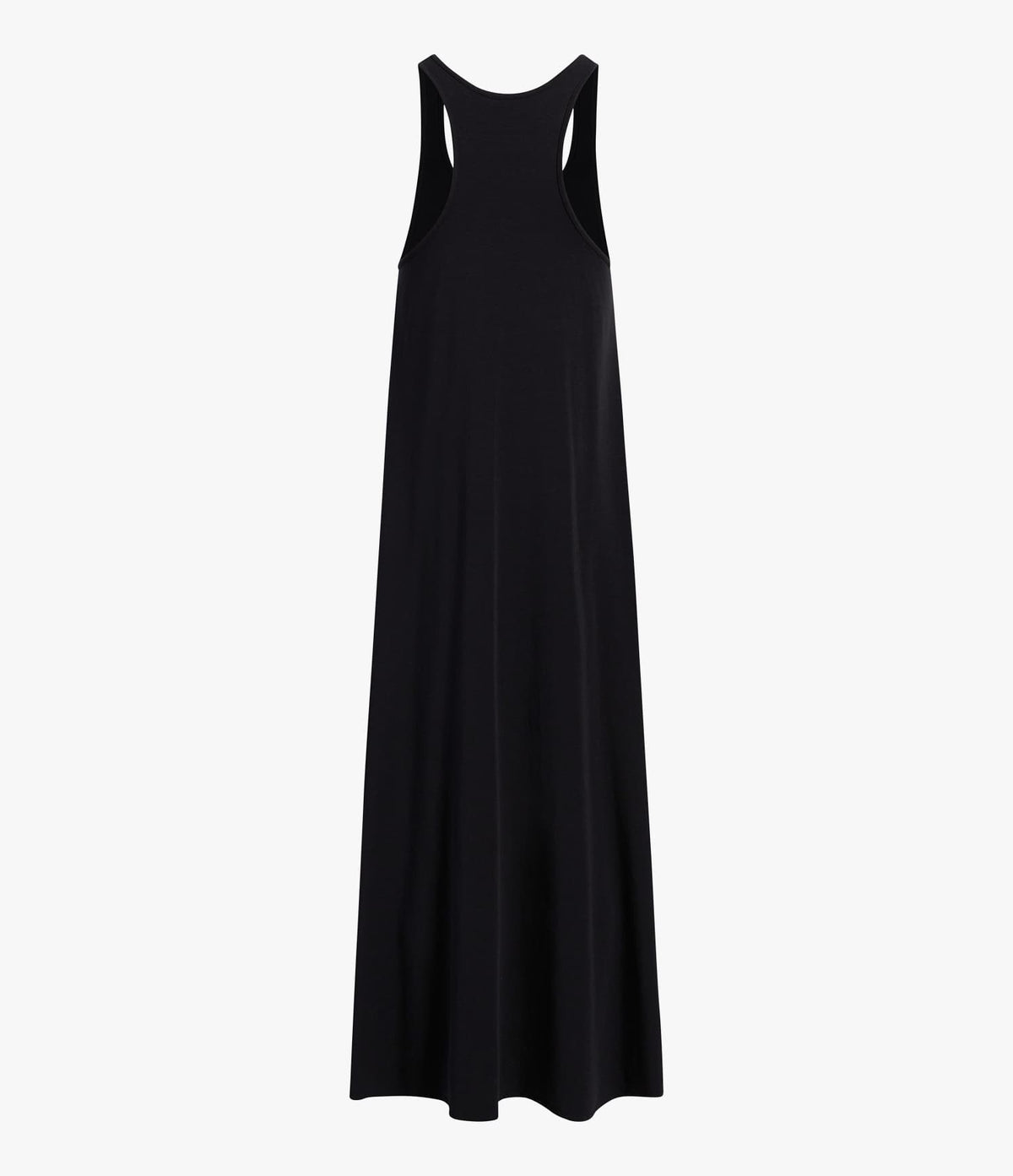 Another Tomorrow Racerback Dress in Black – Cotton Women's Dress