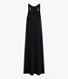 Another Tomorrow Racerback Dress in Black – Cotton Women's Dress