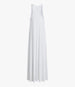 Another Tomorrow Racerback Dress in White – Cotton Women's Dress