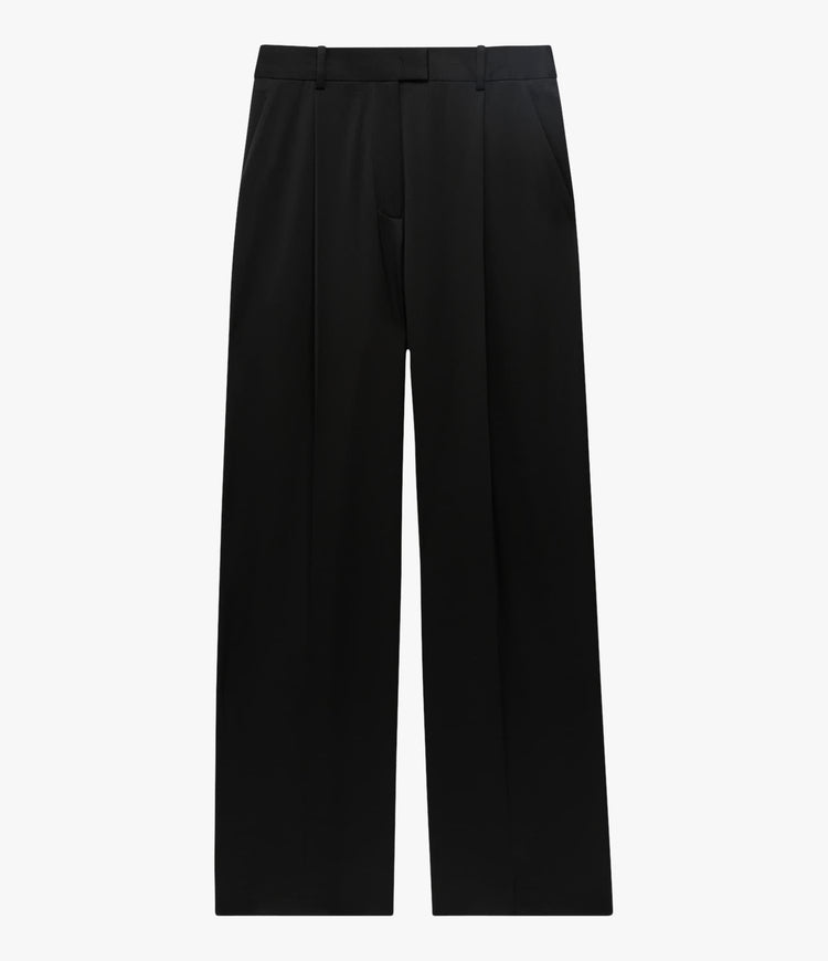 Relaxed Wide Leg Pant | Black