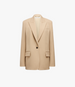 Oversized Tailored Jacket | Sand