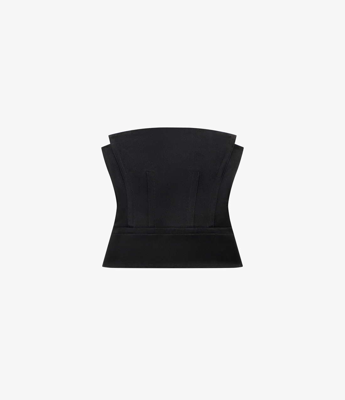 Architectural Bustier | Black