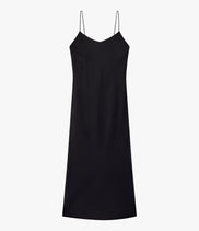 Satin Gown | Black
