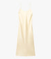 Another Tomorrow Satin Gown in Butter – Satin Women's Dress