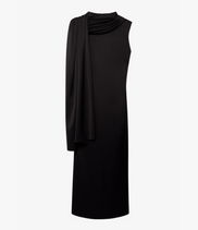 Scarf Dress | Black