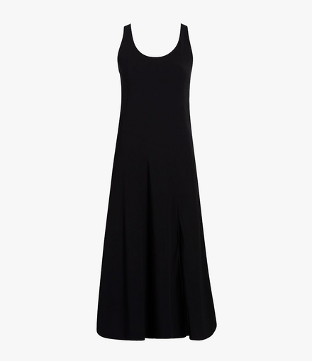 Seamed Tank Dress | Black