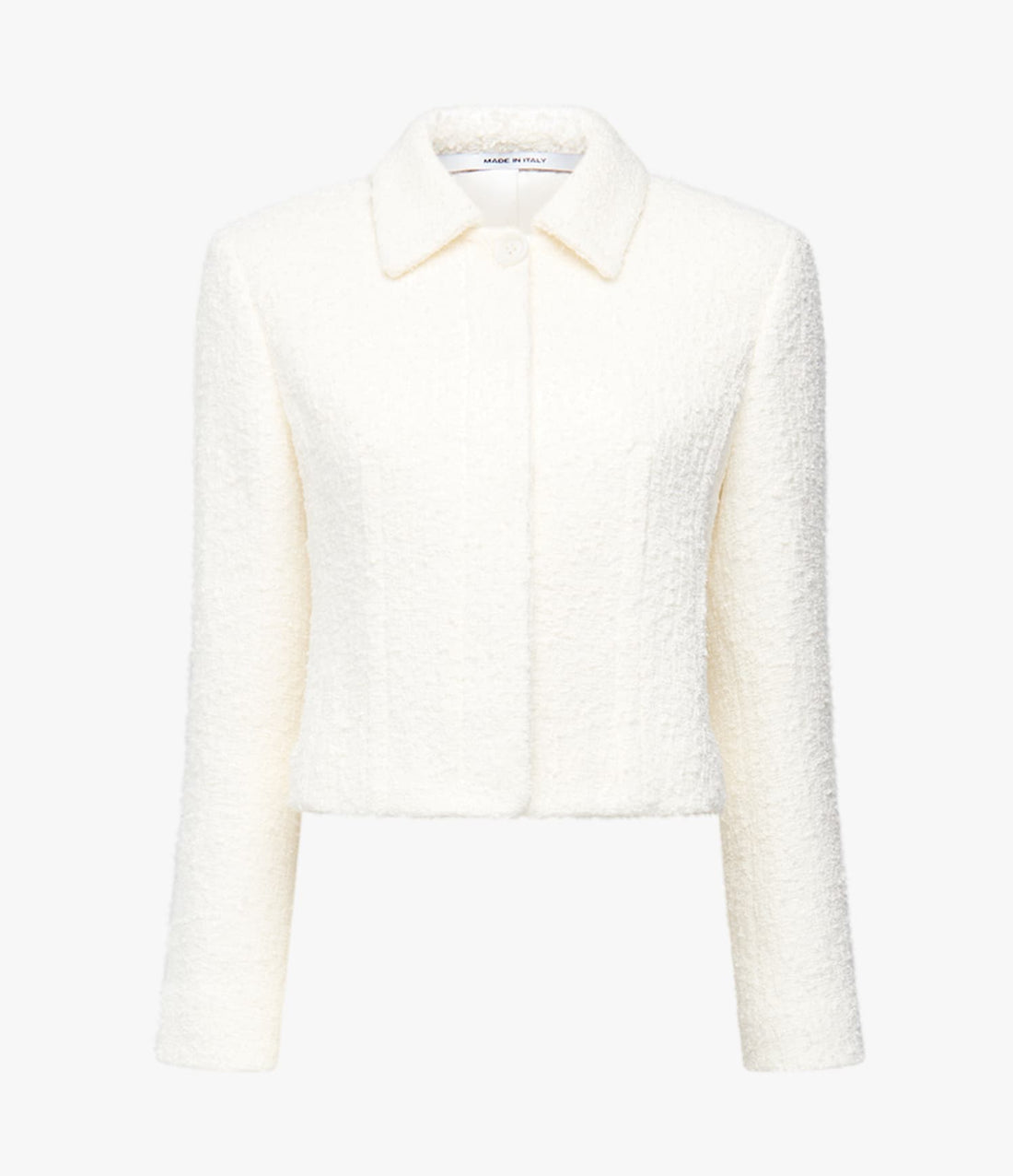 Short Tweed Jacket | Cream