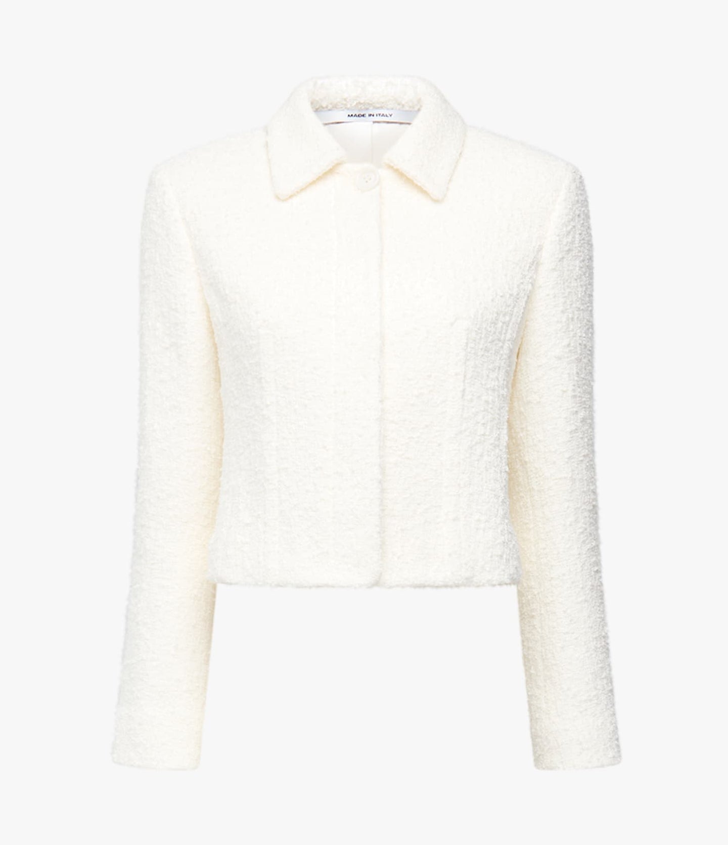 Short Tweed Jacket | Cream