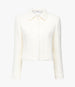 Short Tweed Jacket | Cream