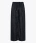 Another Tomorrow Silk Polka Dot Pant in Black/Cream Dot – Silk Women's Trousers