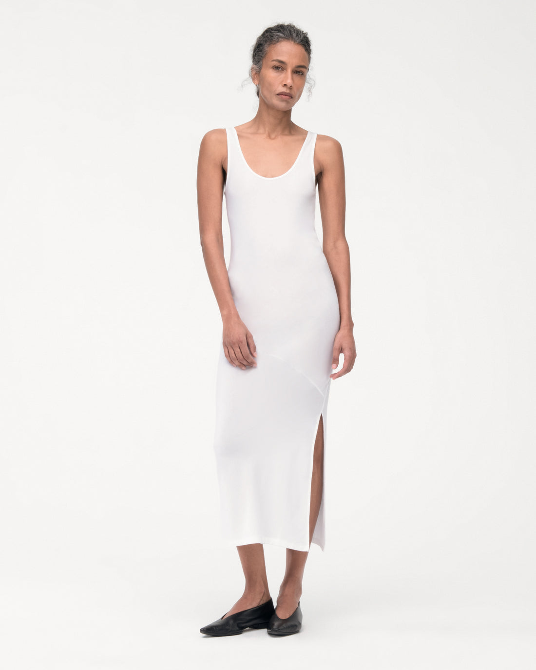 womens cotton tank dresses Women's Cotton Linen Sleeveless V Neck Midi Summer Dresses Casual Loose Tank Dress Solid Pleated Beach Sundresses Beige at Amazon Women's Clothing store