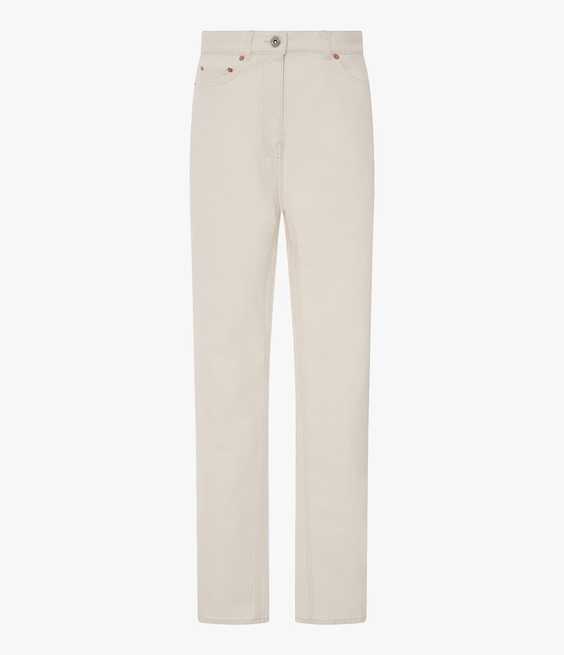 Slim Denim Pant | Ecru