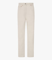 Slim Denim Pant | Ecru